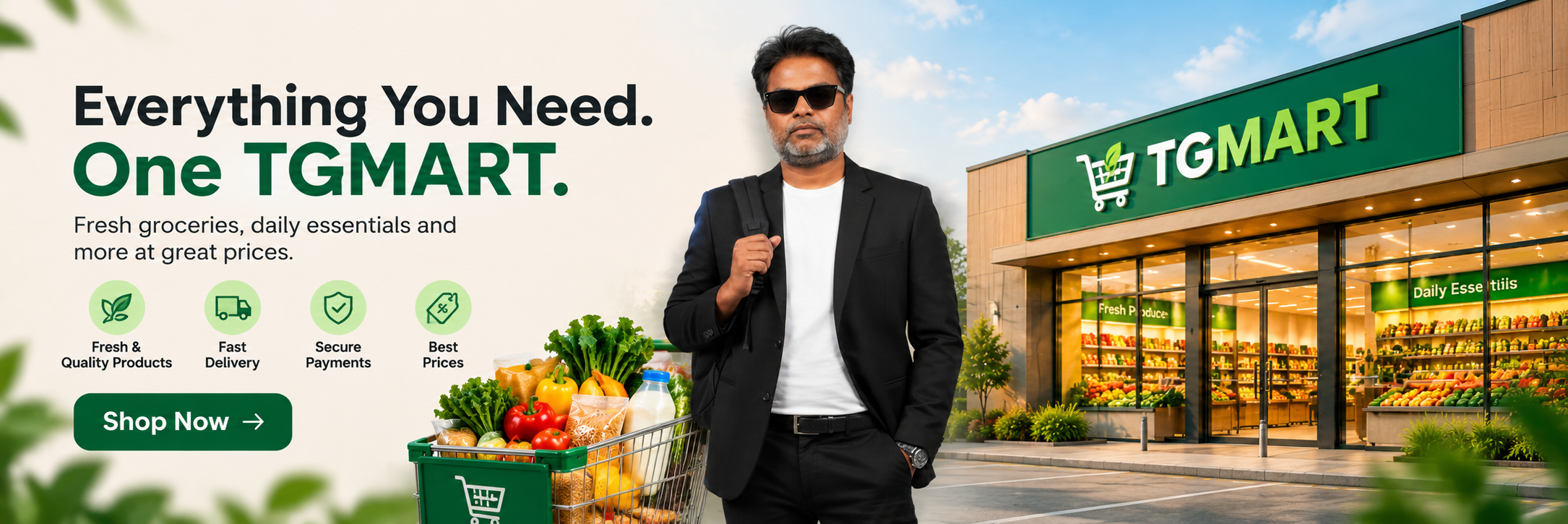Everything you need at TG MART